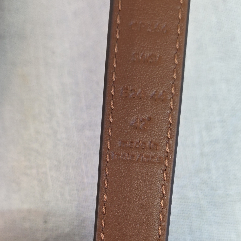 Coach Eliza Leather Belt NWT - Picture 6 of 9